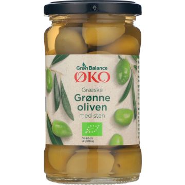 Grüne oliven mit stein BIO