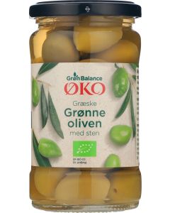 Grüne oliven mit stein BIO