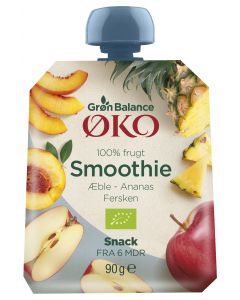 Smoothie apfel-ananas-pfirsich BIO