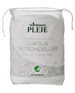 Premium wattepads rund 50 stück